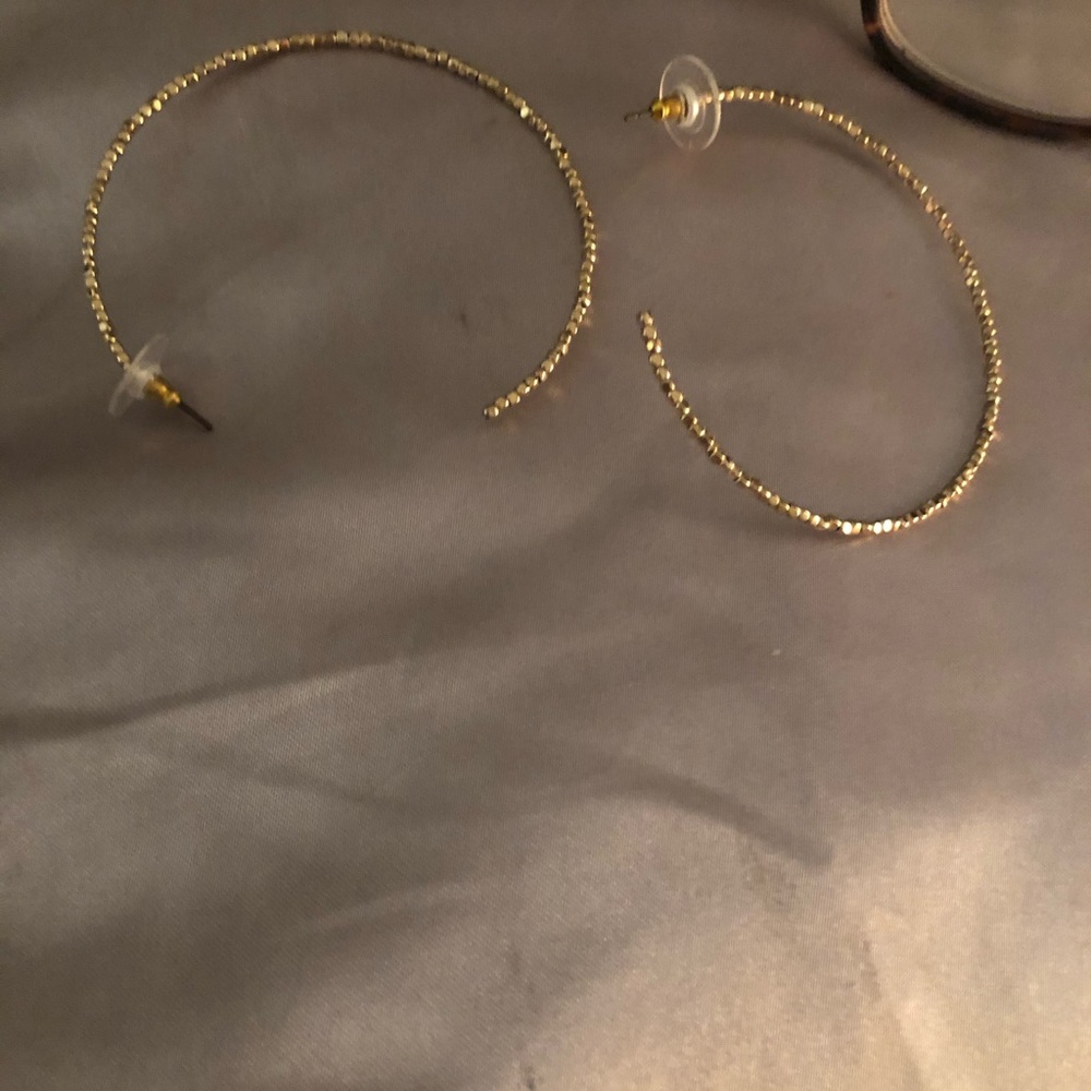 Light Gold Plated Loops - Picture 4 of 4